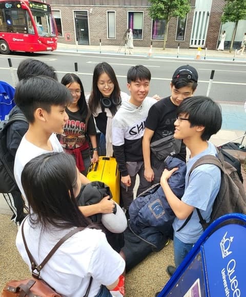 Arrive at the University